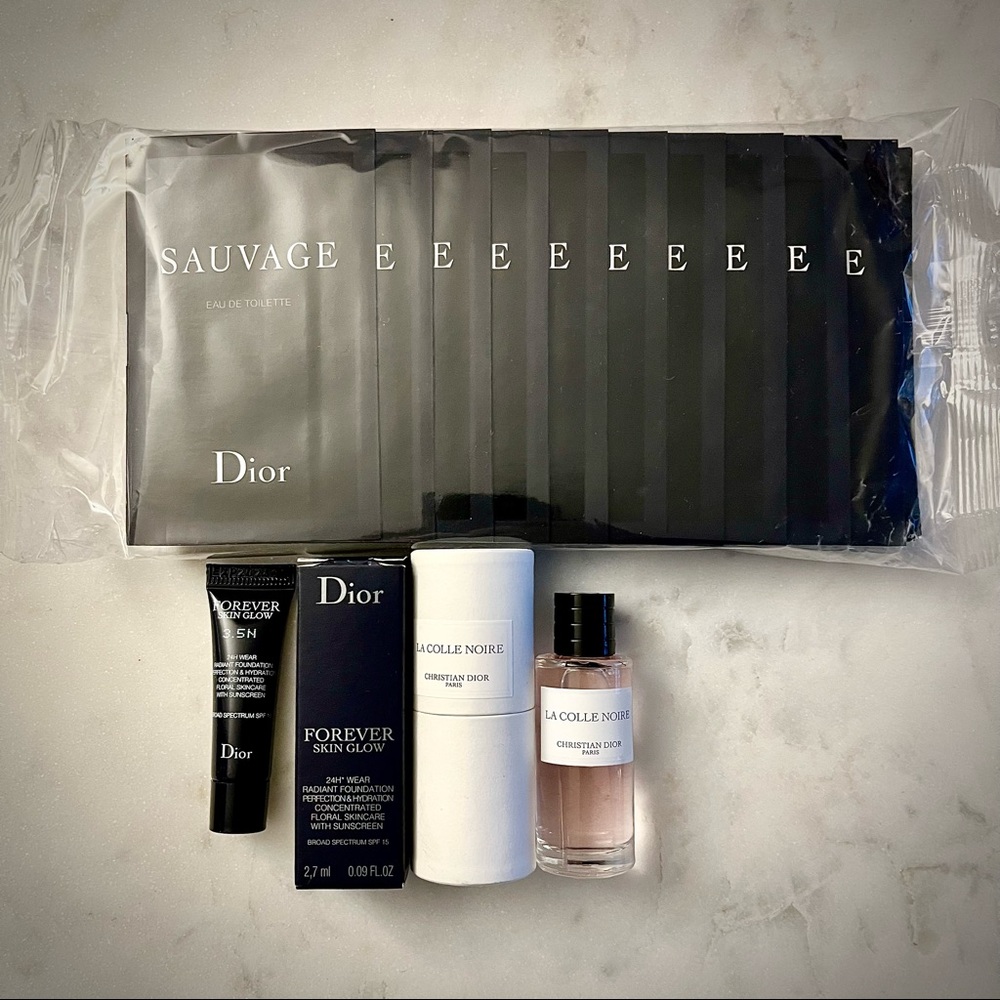 DIOR Sauvage sampler set & Christian Dior mini